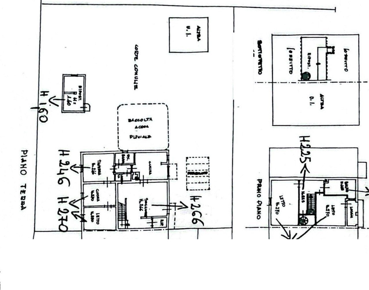 Porzione di casa Fusignano - planimetria 1