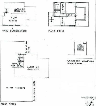 Foto 12 - Casa semi indipendente via XIX settembre, Pietrasanta - planimetria 1