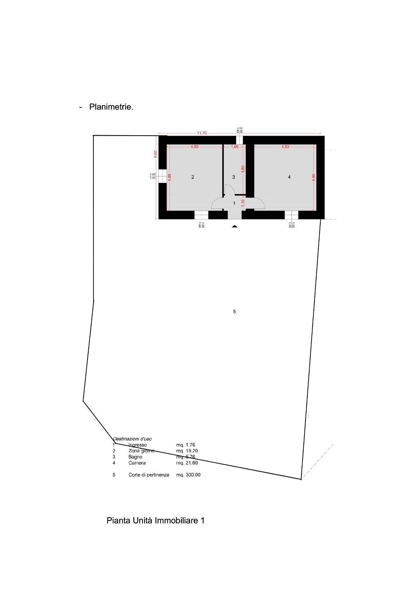 Foto 16 - Rustic Viddalba - floor plans 1