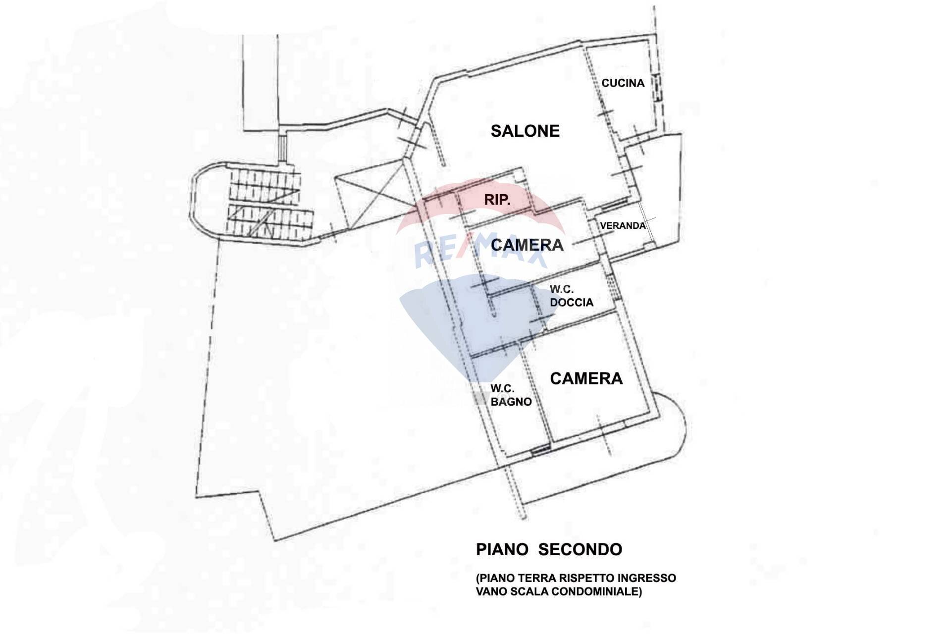 Pianta 2D - Four-room apartment Via Provinciale
 
46, Monreale - floor plans 1