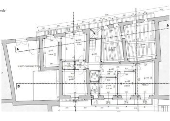 Planimetria - Stabile - Palazzo via Laurent Martinet, 23, Aosta - foto 22