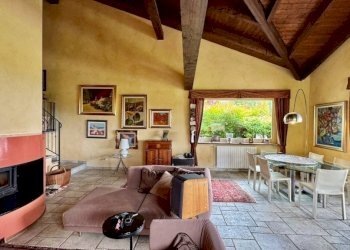 Salone - Villa via Castellazzo, 15, Occhieppo Superiore - foto 33