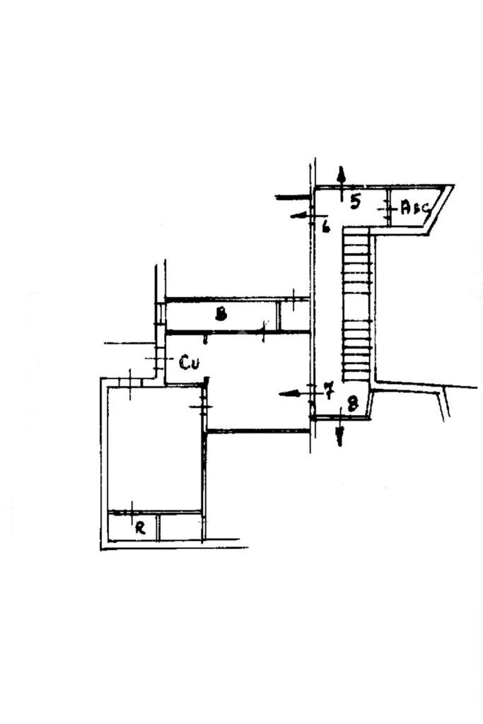 Three-room apartment Via Giuseppe Garibaldi II Traversa, Lerici - floor plans 1