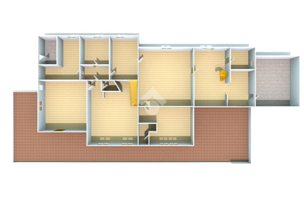 Villa Regione Canetta, Castelnuovo Belbo - planimetria 1