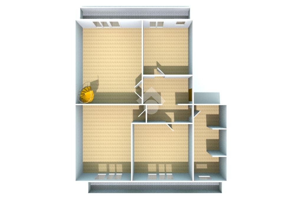 Apartment Via Arò, Asti - floor plans 1