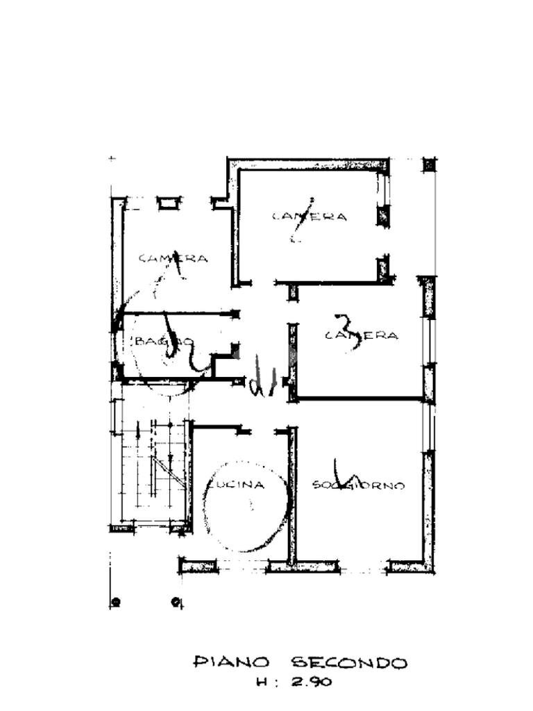 Apartment Via Torino, Brusnengo - floor plans 1