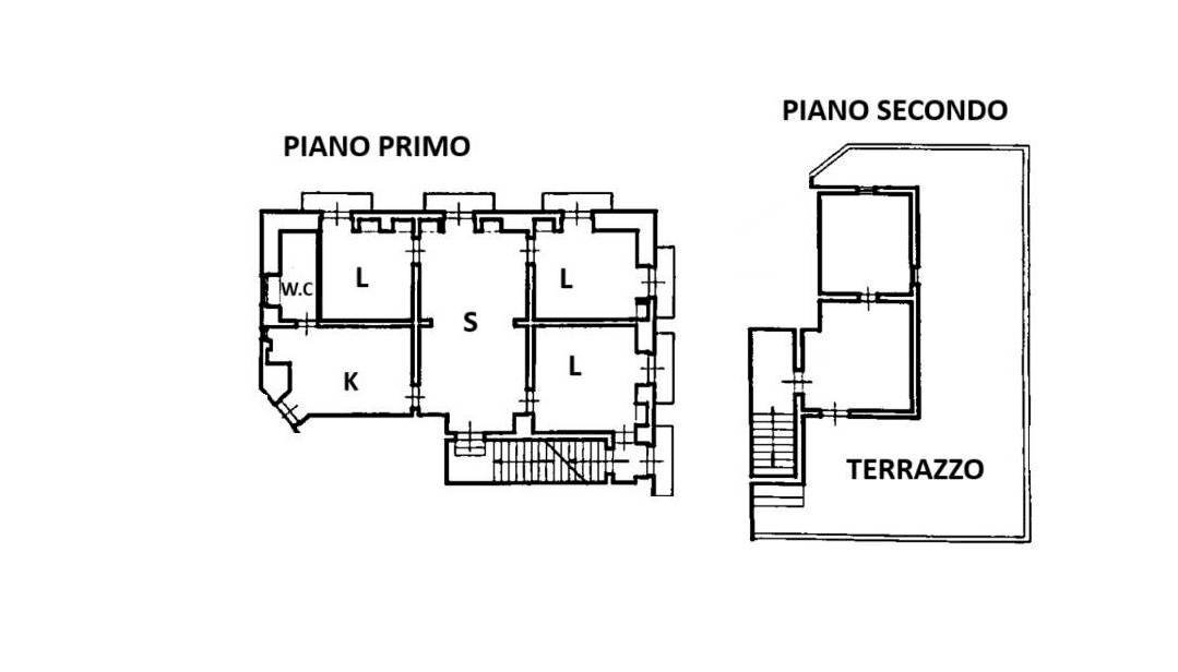 Apartment Via Vincenzo Bellini, Martina Franca - floor plans 1