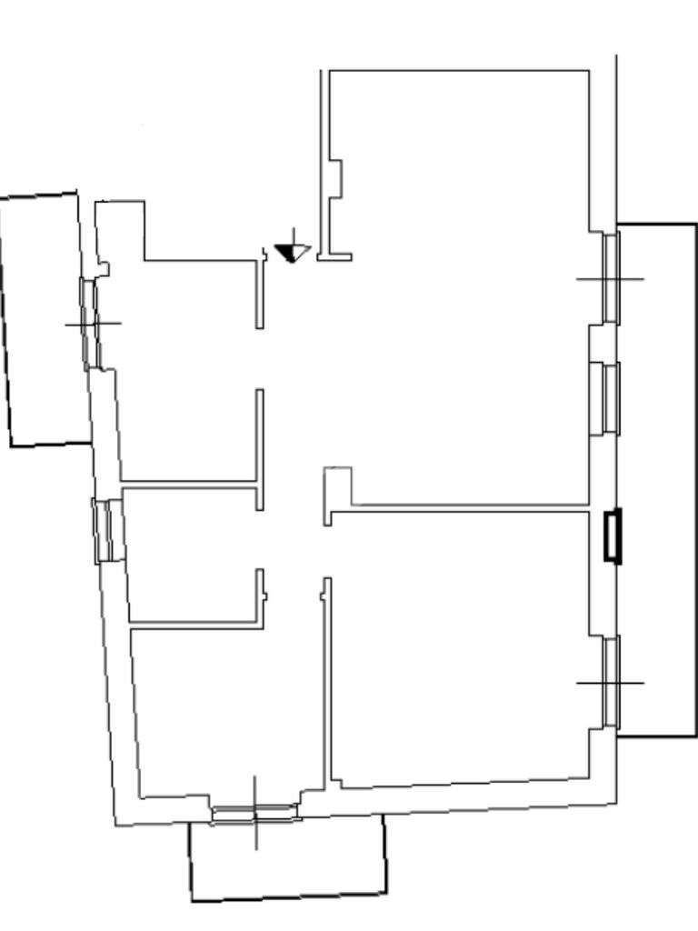 Quadrilocale Via Salvo D'Acquisto, Rapallo - planimetria 1