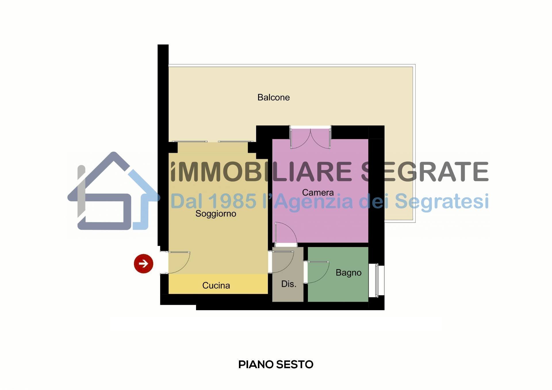 Foto 2 - Two-room apartment Via San Rocco
8, Segrate - photo 2