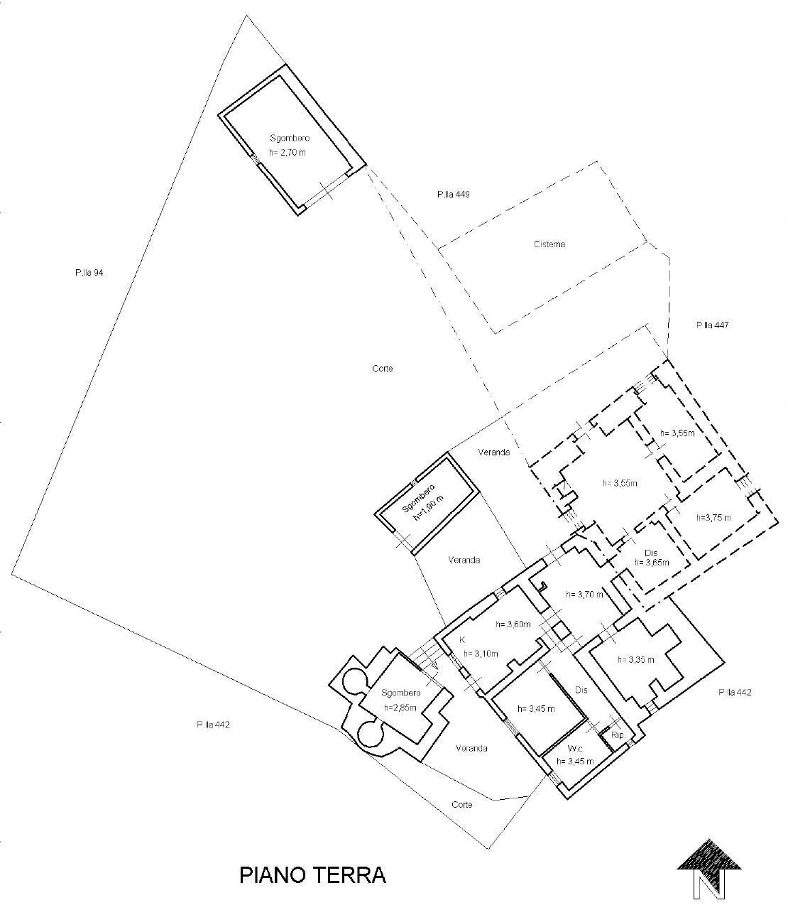 Foto 37 - Villa Pantelleria - planimetria 1