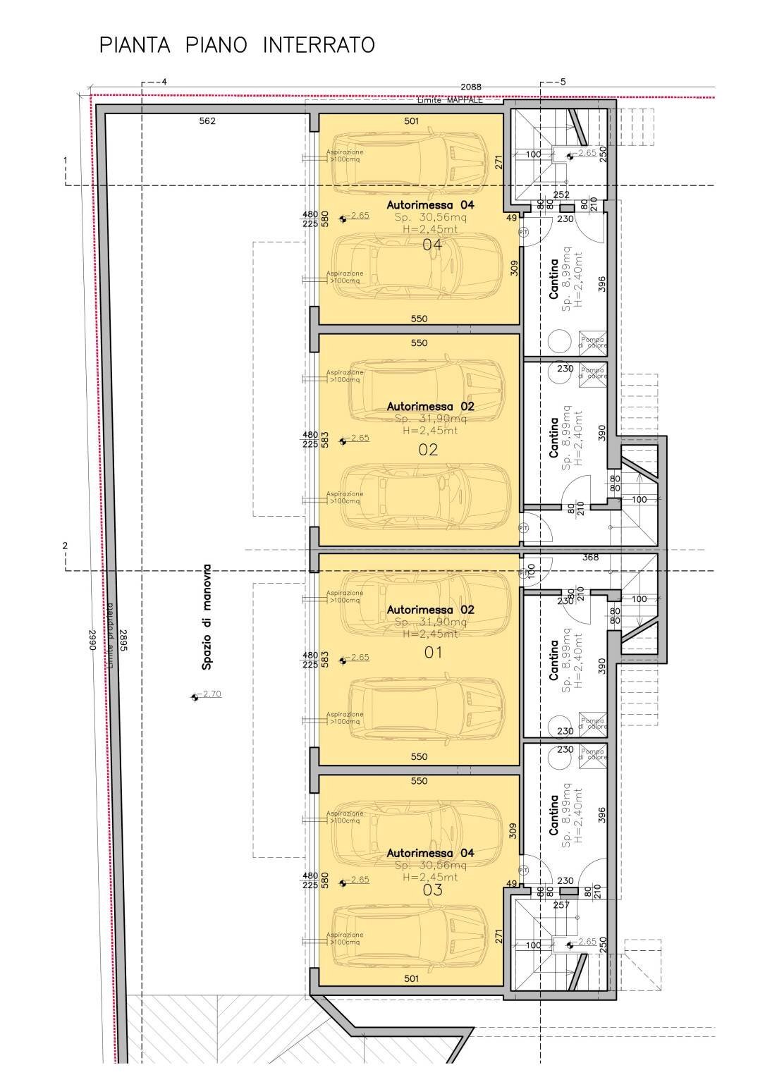 Four-room apartment via Roma, Mozzecane - floor plans 1