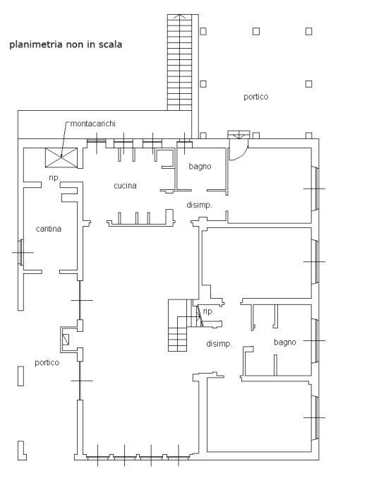 Rustic Località Valmanera, 43, Asti - floor plans 1