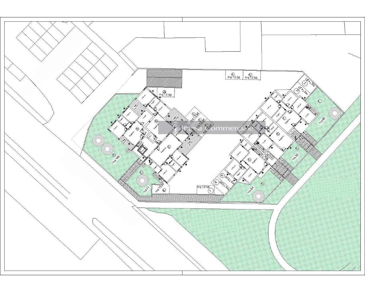 planimentria d\'insieme - Quadrilocale Roncadelle - planimetria 1