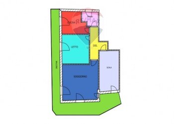 Pianta 2D - Trilocale Via Marsala
 
8, Giardini-Naxos - foto 24