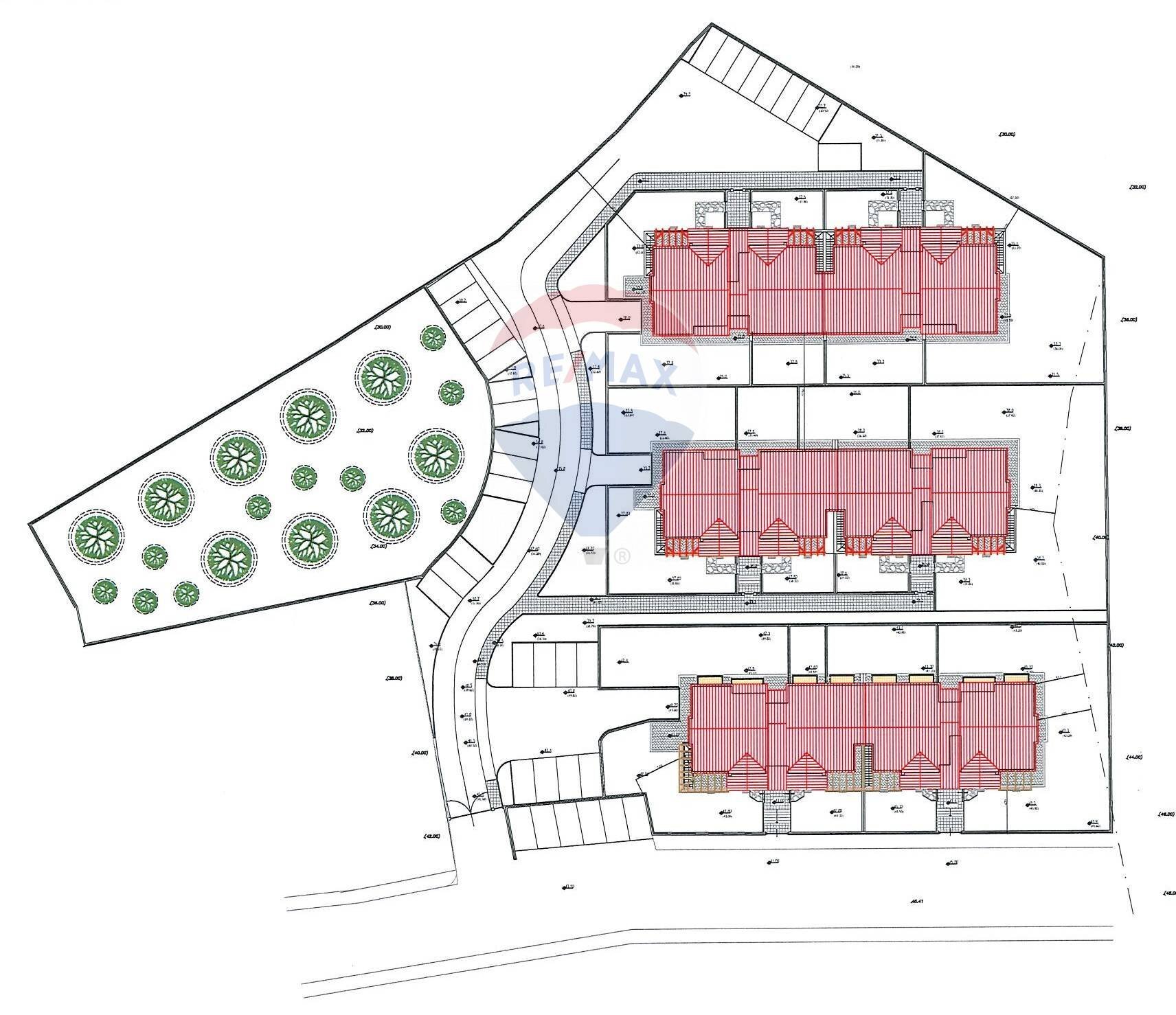 Pianta 2D - Terreno edificabile Ippolito Nievo, Osimo - planimetria 1