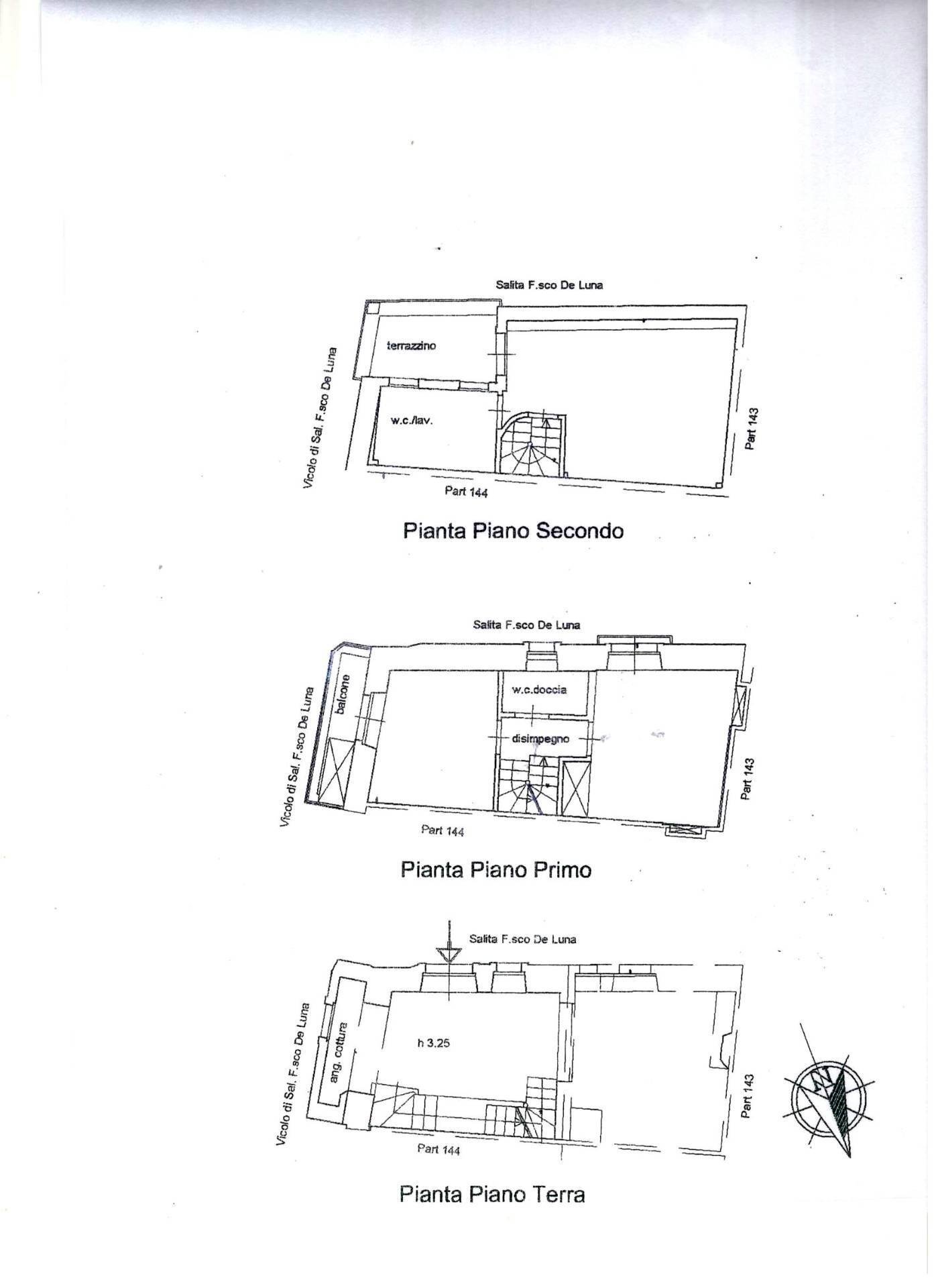 Foto 37 - Independent house Salita Francesco De Luna
 
19, Taormina - floor plans 1