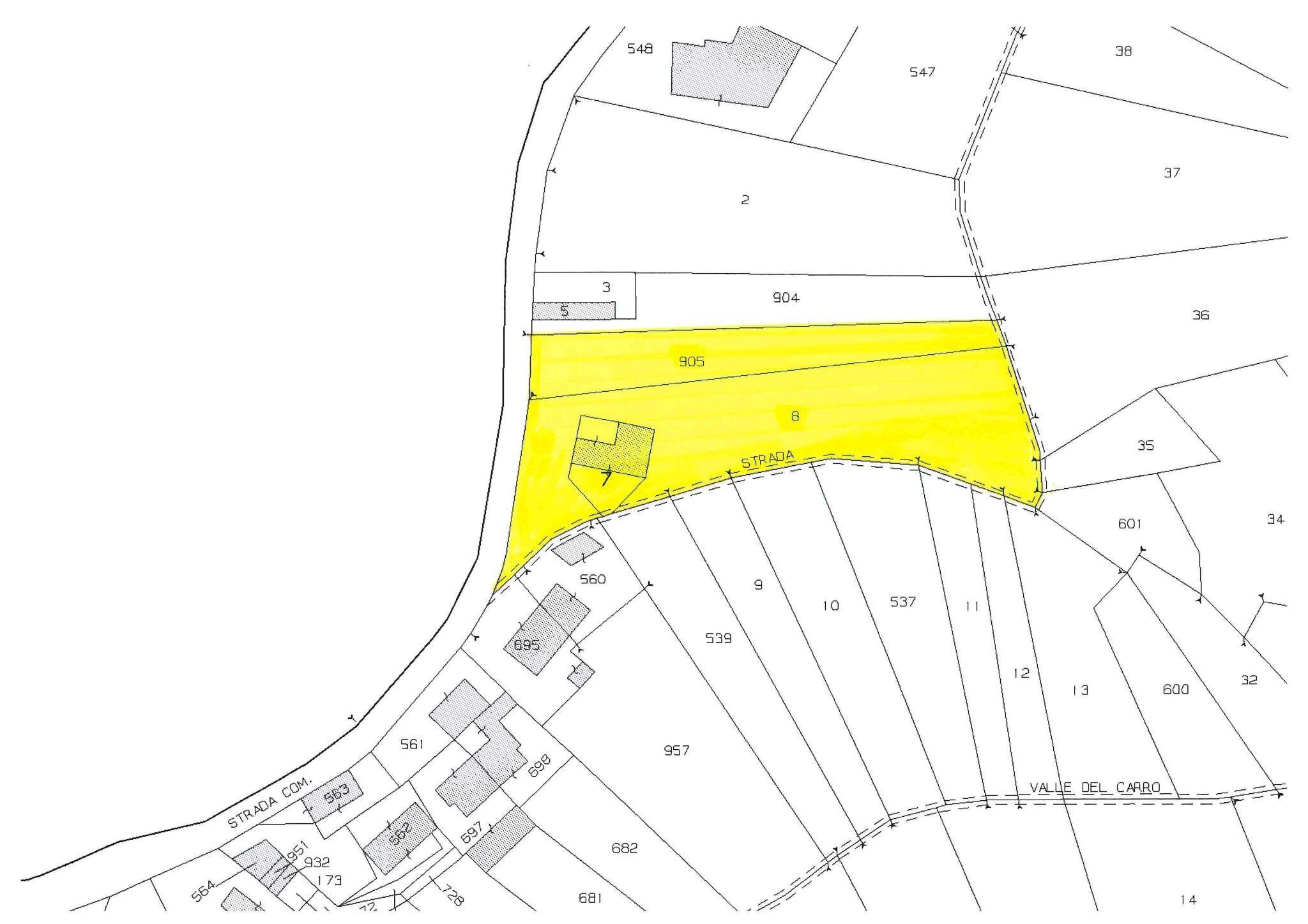 Rustico via Sant'Antonio, Montaldo Scarampi - planimetria 1