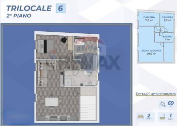 Monolocale via roma, 73 
 Treviolo, Treviolo - foto 4