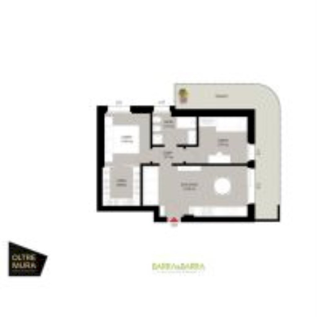 Trilocale Via Camillo Benso di Cavour, 20, Borgo San Dalmazzo - planimetria 1