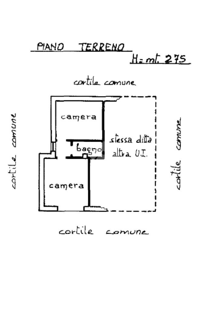 Independent house Via strada fontana sistina, Monastero di Lanzo - floor plans 1