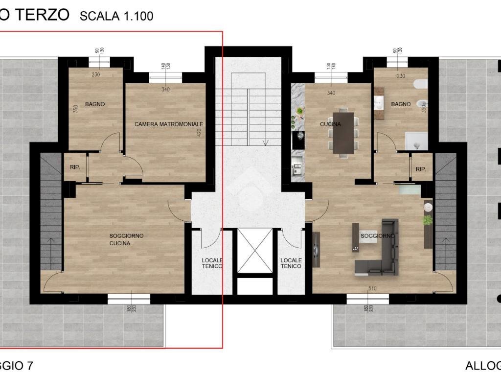 Apartment Via Giaveno, Rivalta di Torino - photo 2