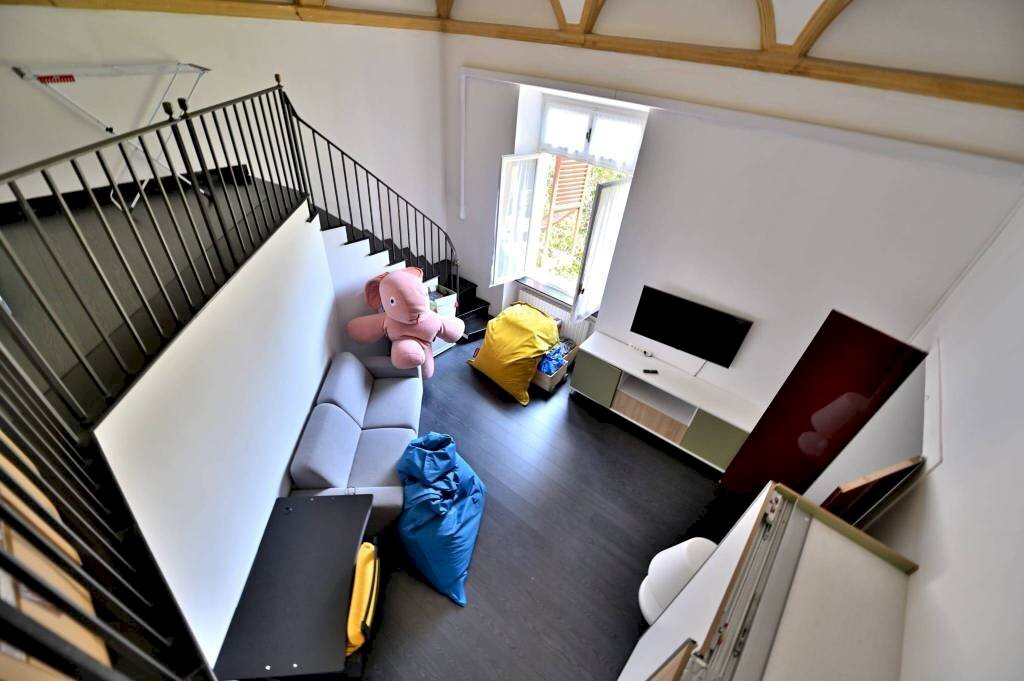 Soggiorno - Appartamento via Giordano Bruno, Genova - foto 3