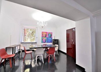 Sala da pranzo - Appartamento via Giordano Bruno, Genova - foto 2