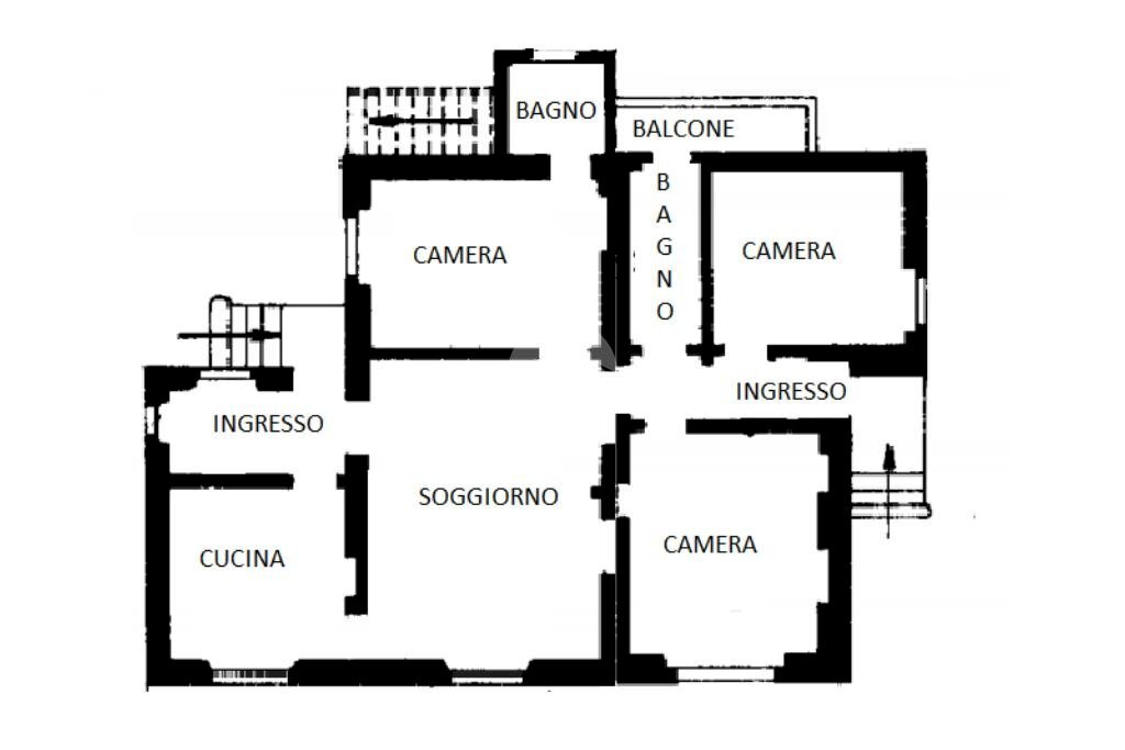 Independent house Via Firenze, Biella - floor plans 1