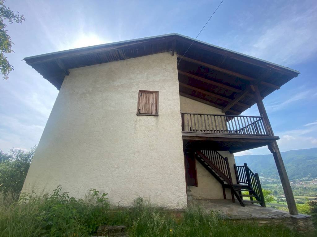 Facciata - Rustico via Antica del Castello, Revello - foto 3