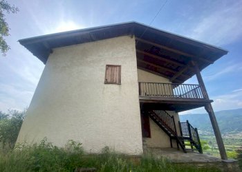 Facciata - Rustico via Antica del Castello, Revello - foto 3