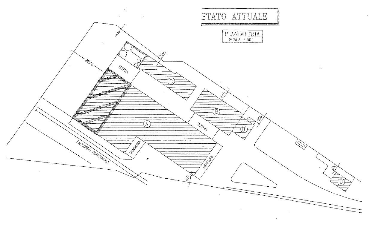 Capannone VIA BUOZZI, 40, Russi - planimetria 1