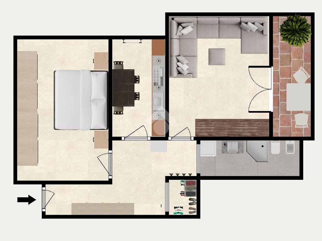 Three-room apartment Via dei Ceramisti, Albissola Marina - photo 2
