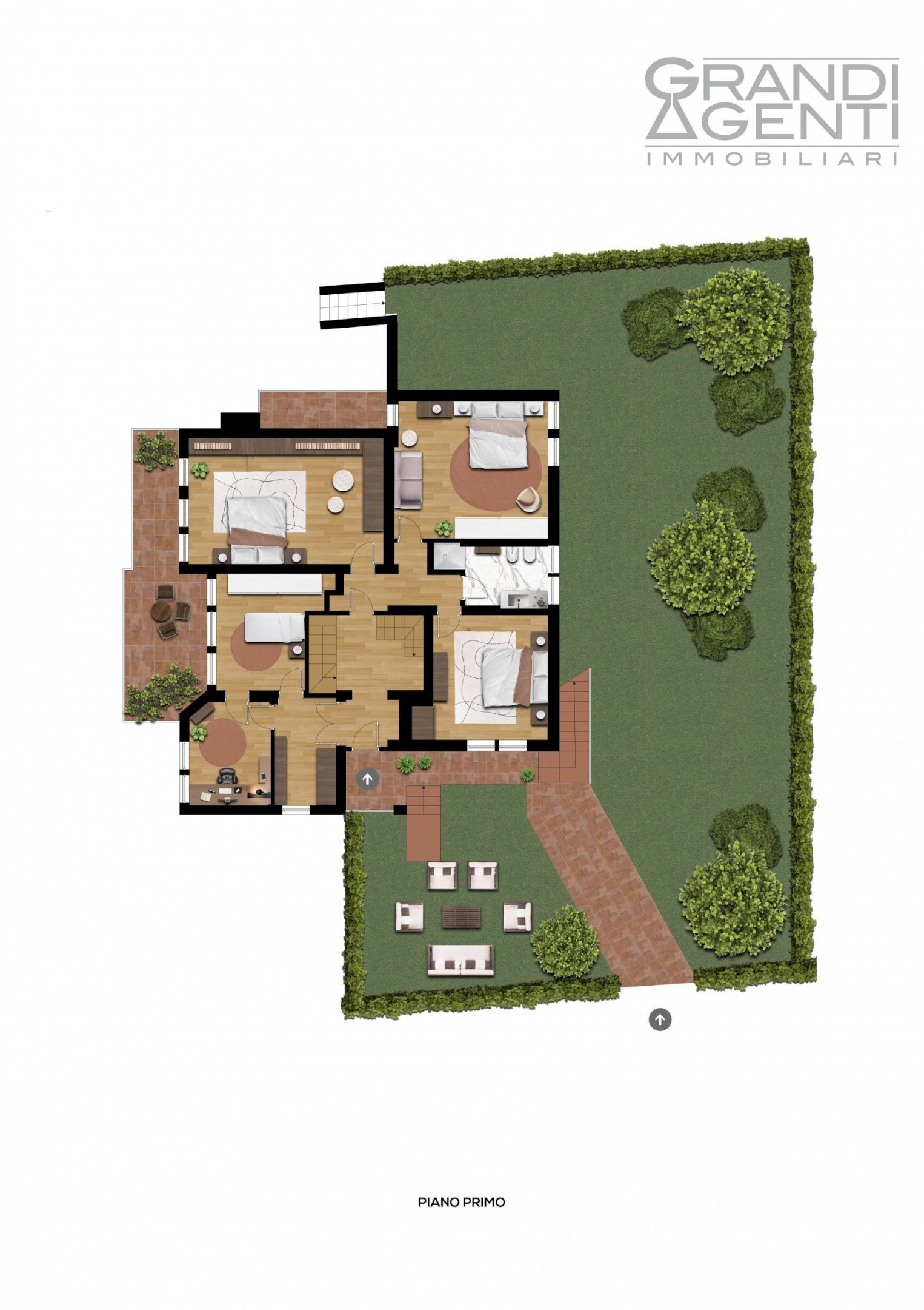 Foto 26 - Villa Via Monte Novegno, Verona - floor plans 1