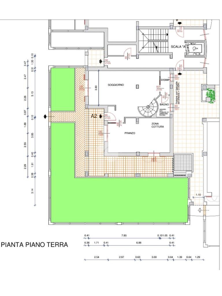 Apartment Via ancona, Carpi - floor plans 1