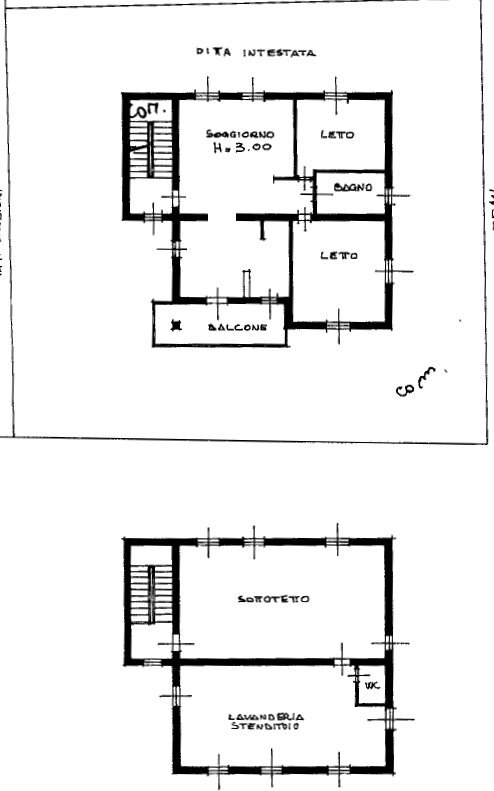 Appartamento Podenzano - planimetria 1