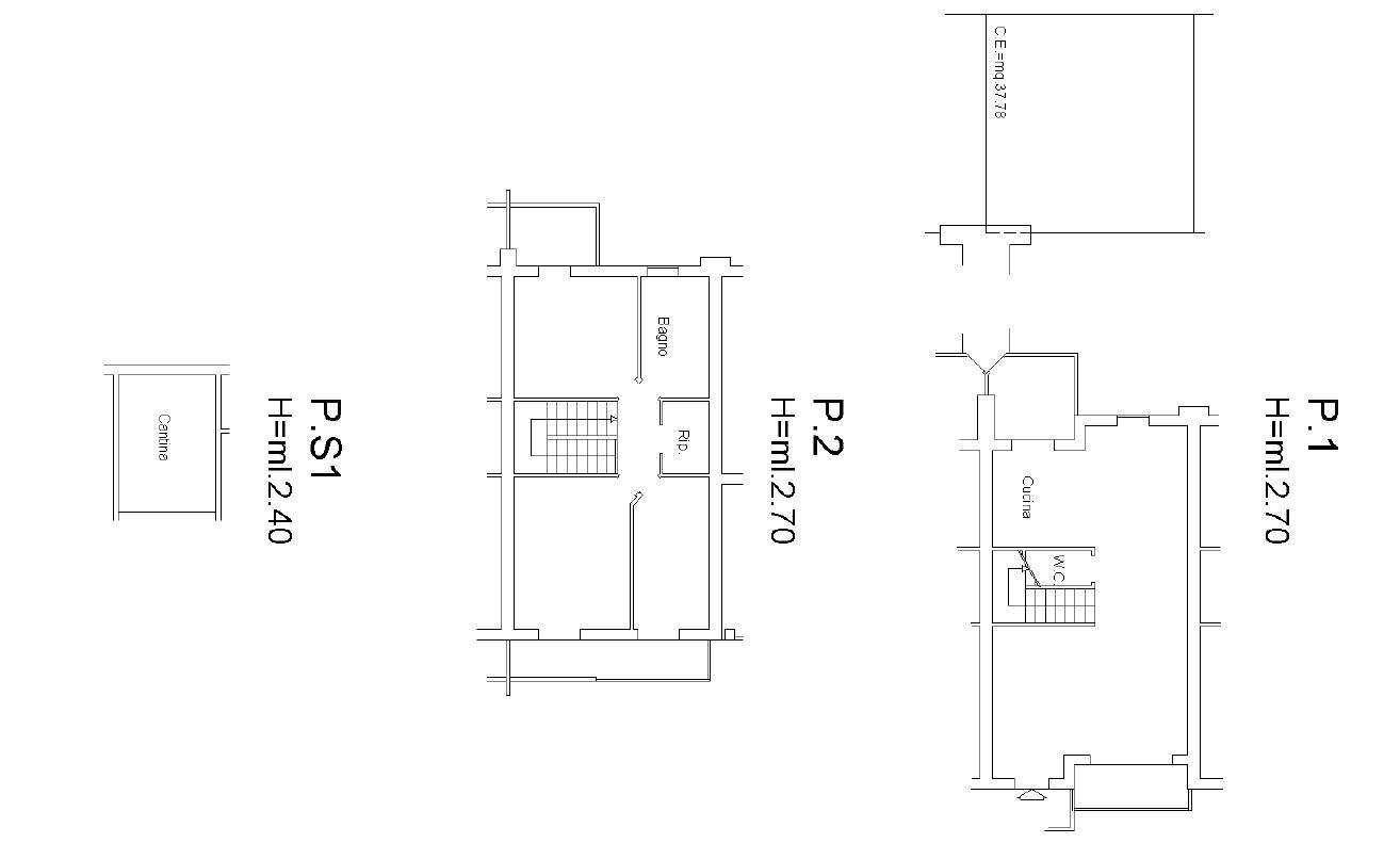 Foto 34 - Appartamento VIA BARLETTA, Fermo - planimetria 1