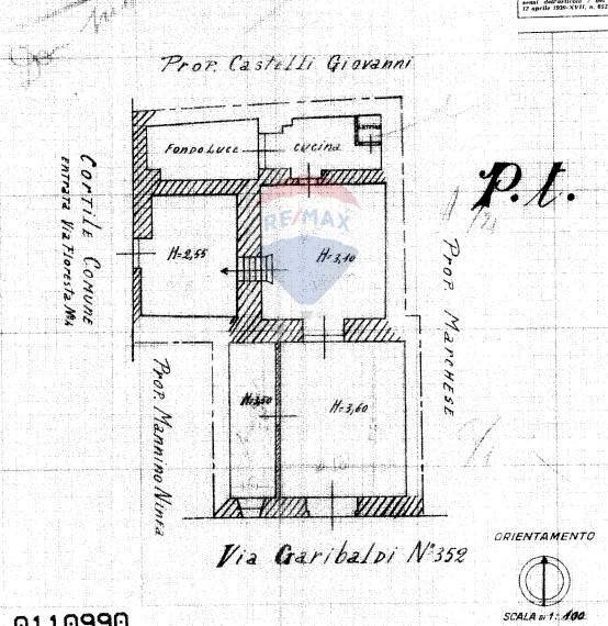 Pianta 2D - Negozio Giuseppe Garibaldi
 
352, Catania - planimetria 1