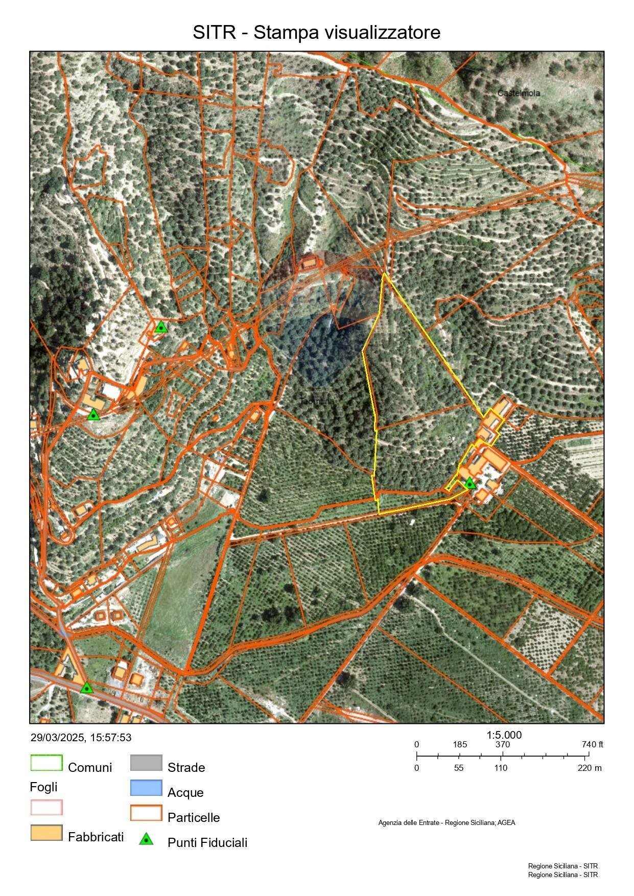 Posizione della mappa - Rustico C.da Fiascara
 
200, Taormina - foto 2