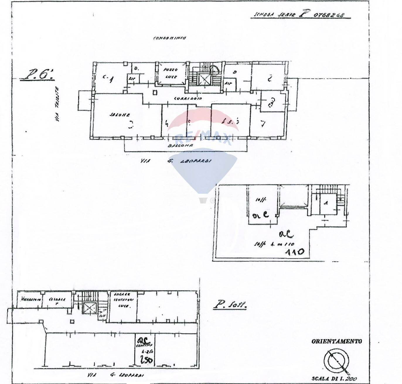 Pianta 2D - Apartment Via Leopardi
 
7, Falconara Marittima - floor plans 1