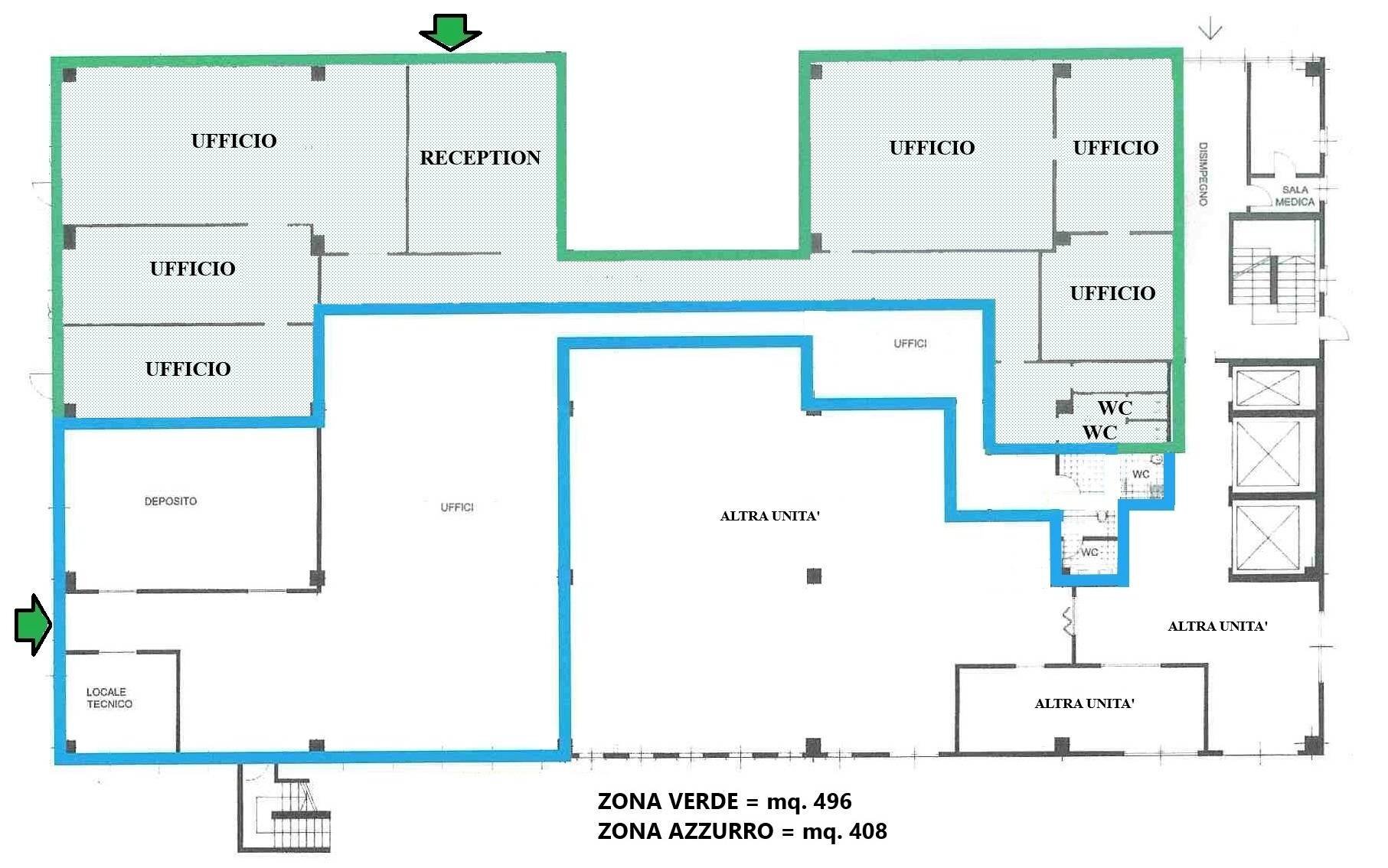 Foto 2 - Office Corso Cuneo
 
15, Venaria Reale - floor plans 1