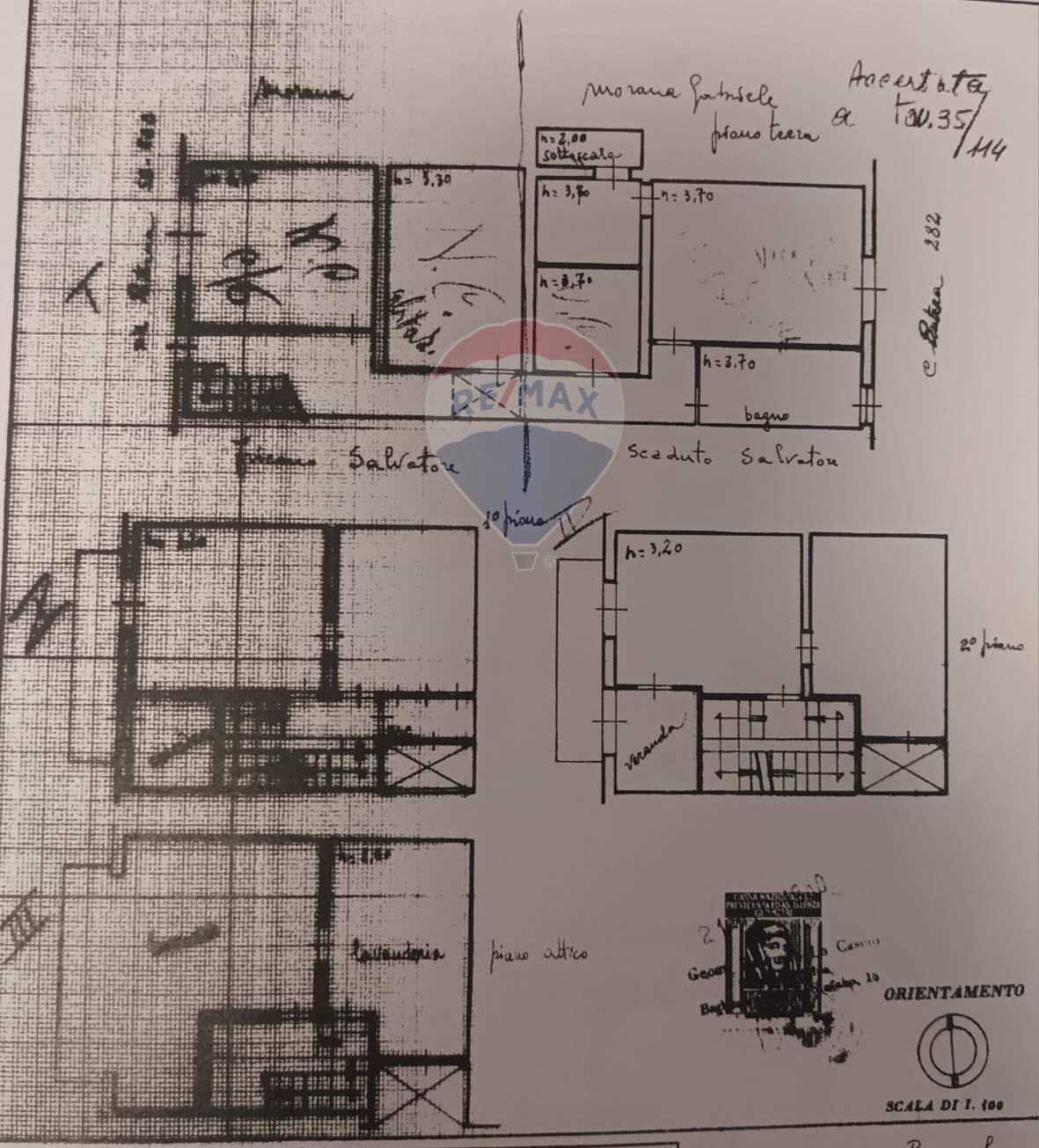 Pianta 2D - Independent house Via Paterna
 
58, Bagheria - floor plans 1