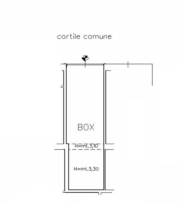 Box via TORINO, 62, Sesto San Giovanni - planimetria 1