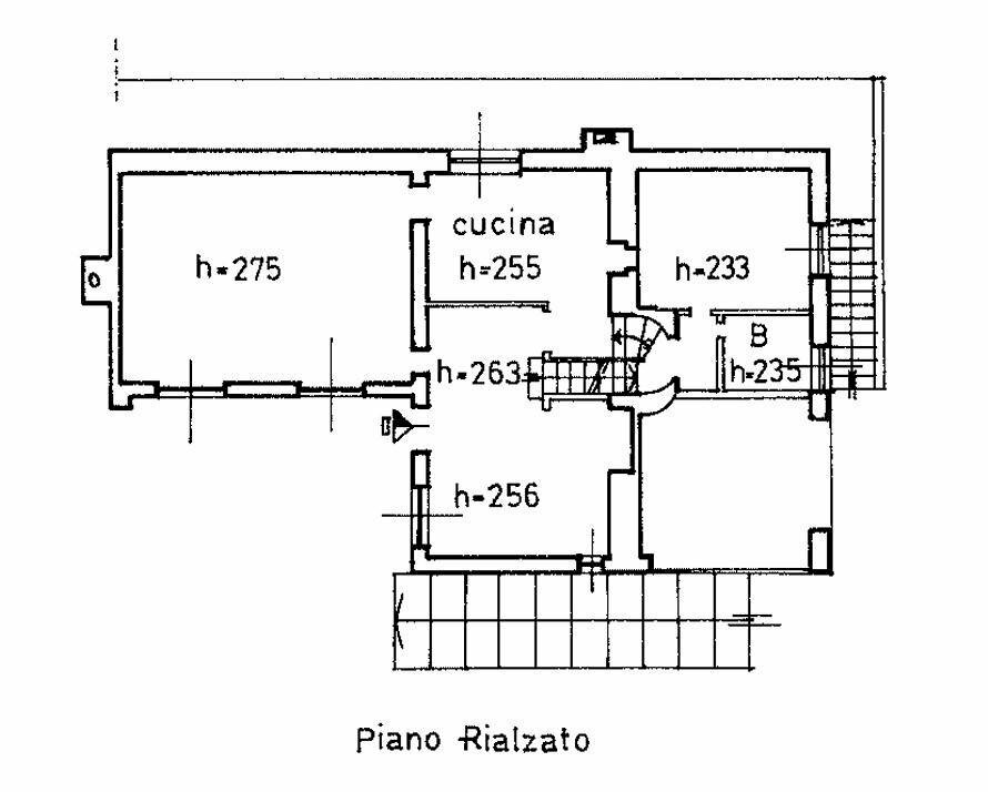 Villa via MASSIMO D'AZEGLIO, 4, Ballabio - planimetria 1