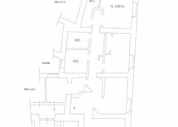 planimetria - Appartamento Piazzetta Rosario di Palazzo, 10., Napoli - foto 56