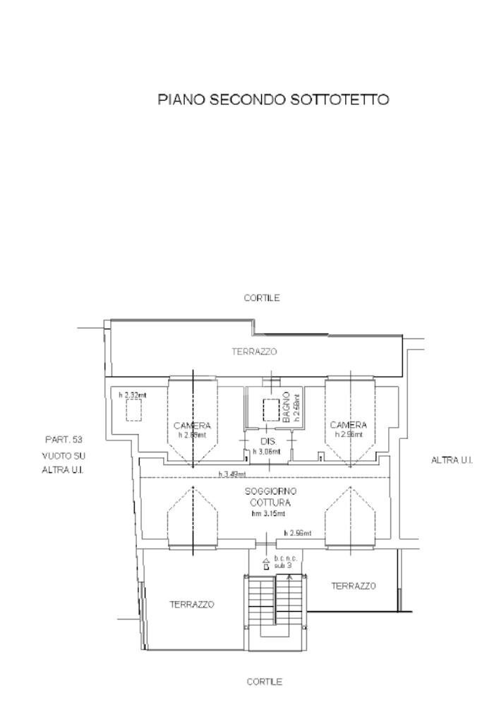 Attico Via Matteotti, Leini - planimetria 1