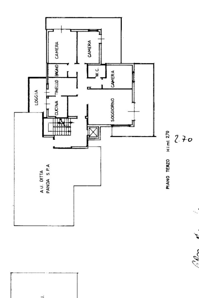 Appartamento Viale Flavio Gioia, Rimini - planimetria 1