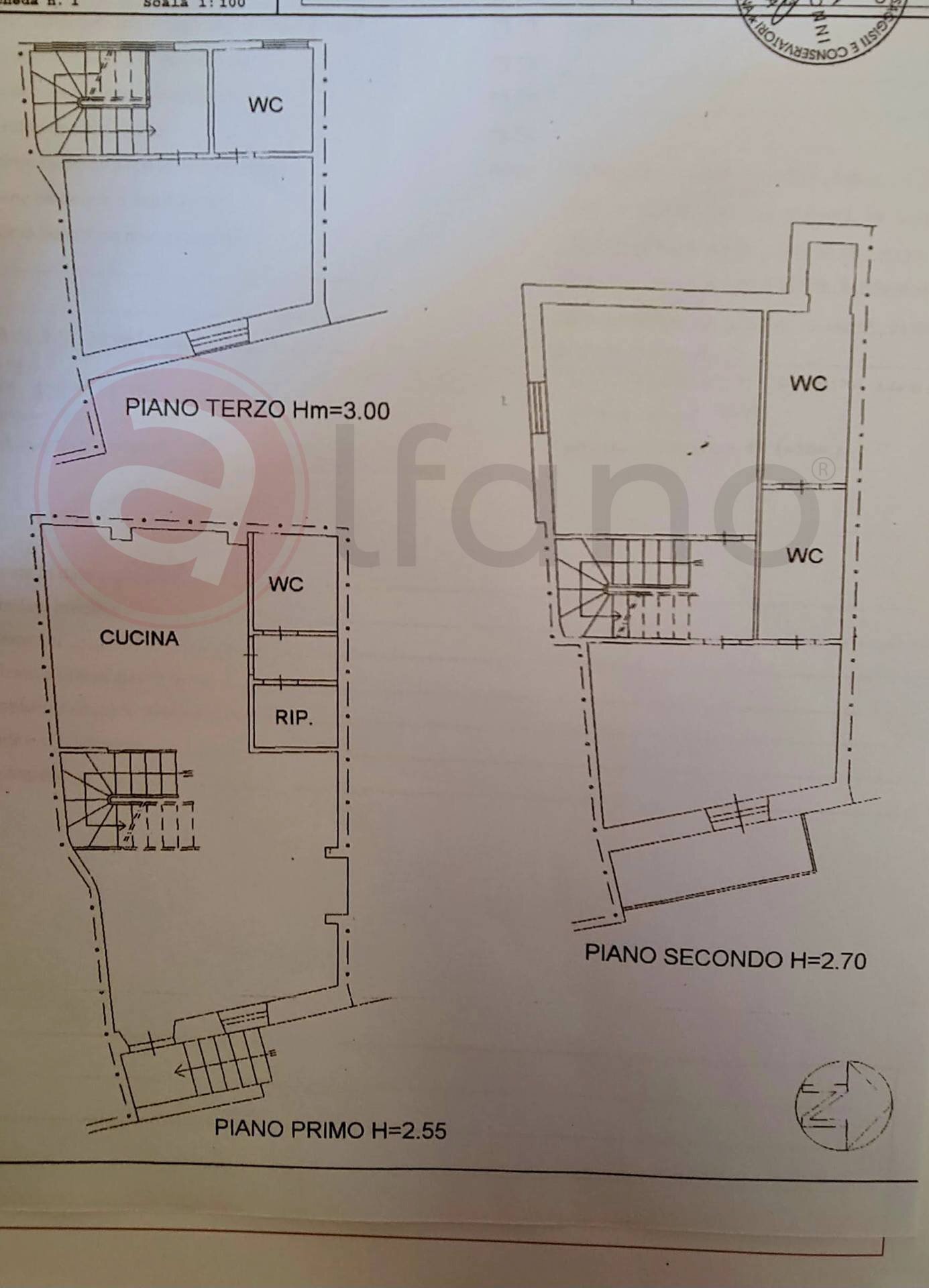 Foto 43 - Stable - Palace Via Dello Sdrucciolo, Prossedi - floor plans 1