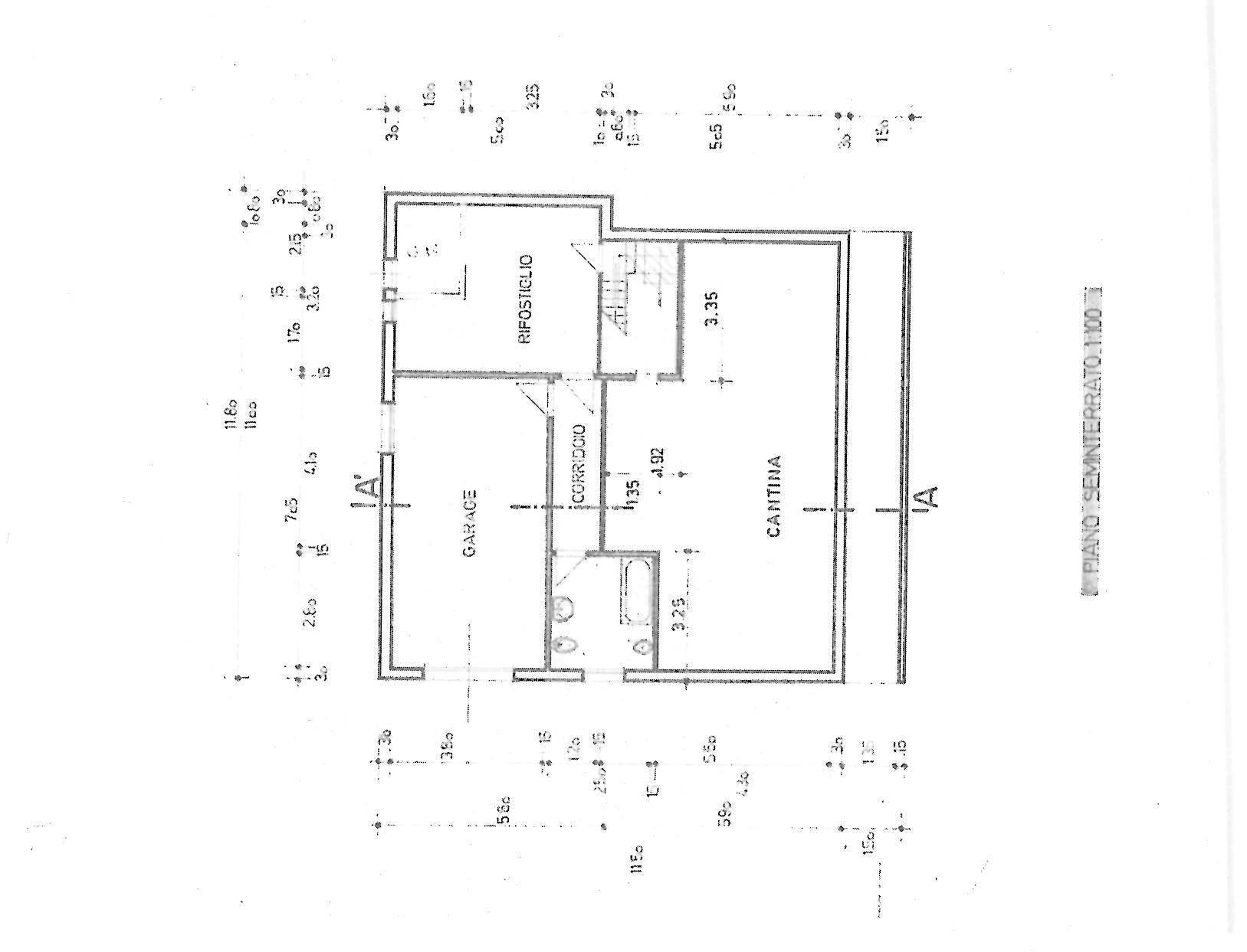 Foto 19 - Casa indipendente via Romea sud, Ravenna - planimetria 1