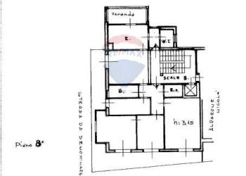 Pianta 2D - Appartamento Viale Dante Alighieri
 
12, Caltagirone - foto 32