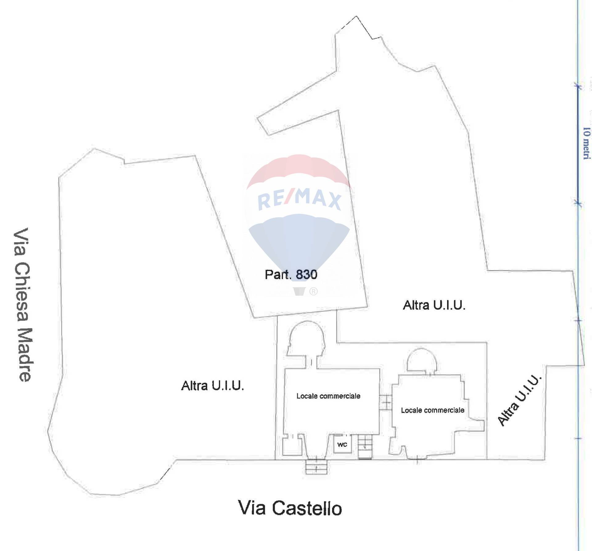 Pianta 2D - Locale Commerciale via castello
 
6, Vico del Gargano - planimetria 1